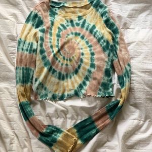 Tie Dye Aeropostale Crop Top Size S